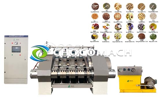 全自動(dòng)臥式榨箱液壓特種油料榨油機(jī)YZYW42-4